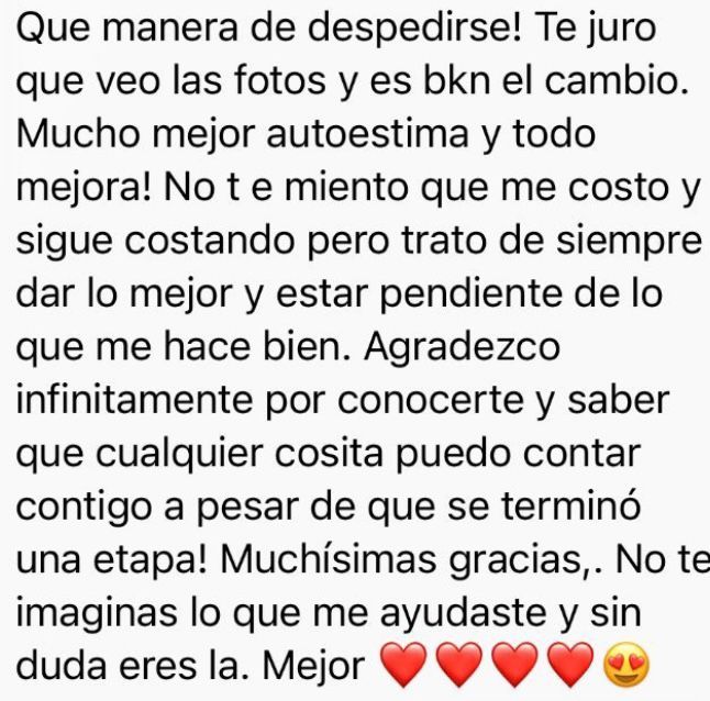 Feedback cliente