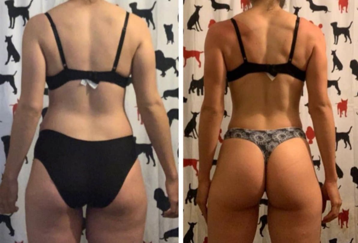 Transformación clienta — Día 1 a 2 meses
